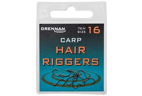 Drennan háčky bez protihrotu Carp Hair Riggers Barbless