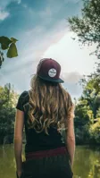 Kšiltovka Carpstyle Burgundy Snapback (2)