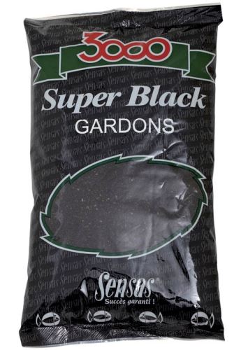 Sensas - 3000 Super Black Roach(plotice černá) 1kg