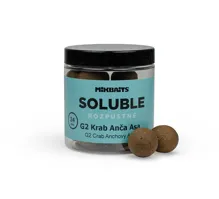 Mikbaits Rozpustné boilie 250ml - G2 Krab Ančovička Asa 24mm