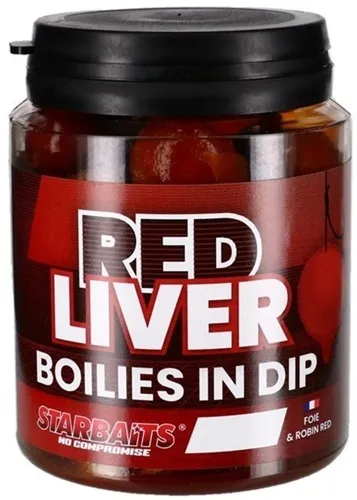 Starbaits Boilie v Dipu Concept Red Liver 150gr