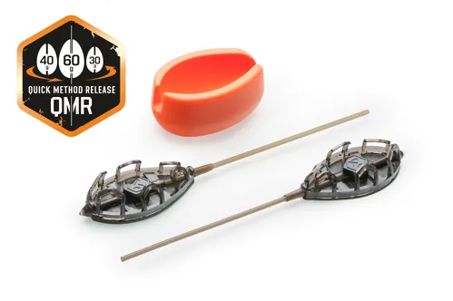 Mivardi Sada rychlovýměnných method krmítek QMR Grip XL long (50g + 60g + mould)