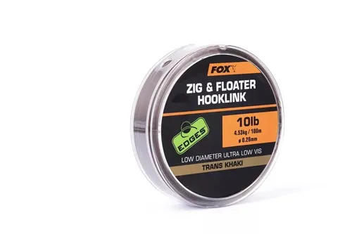 FOX - Vlasec Zig Floater Trans Khaki 0,28mm/12lb/5,44kg/100m