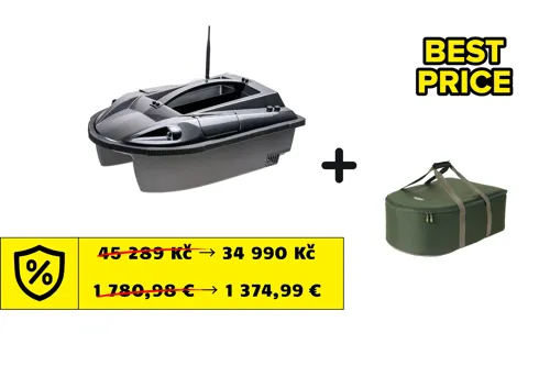 Mivardi Zavážecí lodička Carp Scout Li-ion 20 + transportní taška