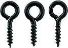Jaxon Vrtáček na nástrahy BOLILIE SCREW BAIT  BLACK RING Black