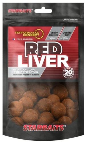 Starbaits Boilies Concept Red Liver 200gr 20mm