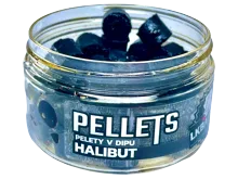 LK Baits Pelety v dipu Halibut 12mm, 60g