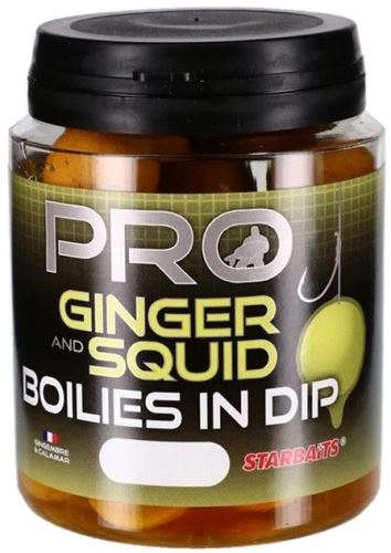 Starbaits Boilie v Dipu Starbaits Probiotic Ginger Squid 150gr