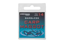 Drennan háčky bez protihrotu Carp Maggot Barbless vel. 20
