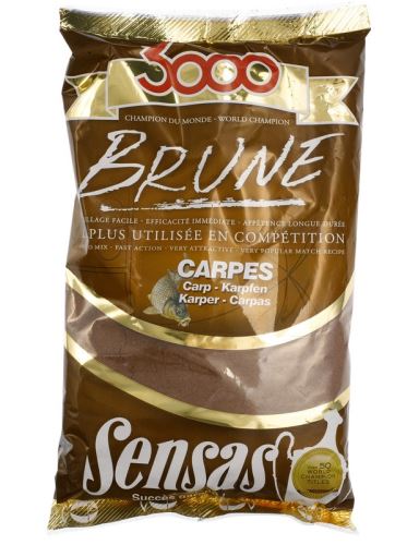 Sensas - 3000 Brune Carp(kapr) 1kg