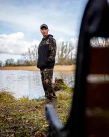 Fox Mikina LW Black Camo Split Zip Hoody (6)
