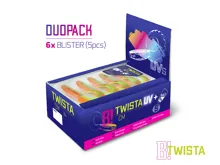 Umělá nástraha Delphin TWISTA UVs / 5ks 8cm (11)