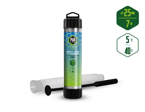 Delphin Punčocha PVA TUBA+Pěchovadlo / 7m úzká - 25mm / Rychle rozpustná