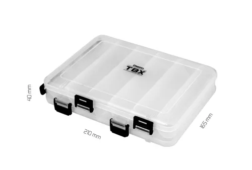 Krabice Delphin TBX Duo 210-12P Clip 210x165x40mm