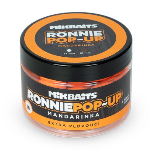 Mikbaits Ronnie pop-up 150ml - Mandarinka