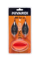 Mivardi Sada rychlovýměnných method krmítek QMR Flat XL (50g + 60g + mould) (5)
