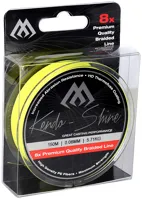 Mikado PLETENÁ ŠŇŮRA - KENDO SHINE 150m - FLUO/ŽLUTÁ (2)