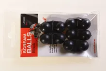 Hell-Cat Chrastítko Scream Balls Black,5ks (1)