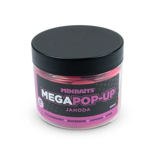 Mikbaits Mega fluo pop-up 300ml 25mm