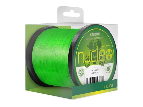 Kaprařský vlasec NUCLEO / fluo zelený 5,4kg 1200m