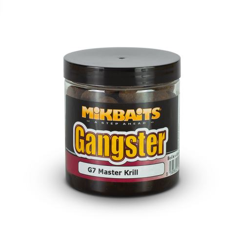 Mikbaits Gangster boilie v dipu 250ml - G7 Master Krill