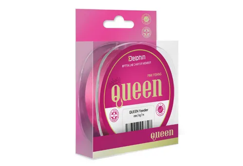 Delphin QUEEN Feeder / růžový