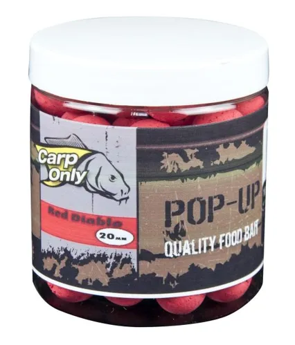 Plovoucí boilies CARP ONLY Red Diablo 80g