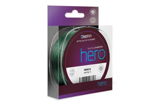 Delphin Šňůra HERO 8 / zelená 1000m
